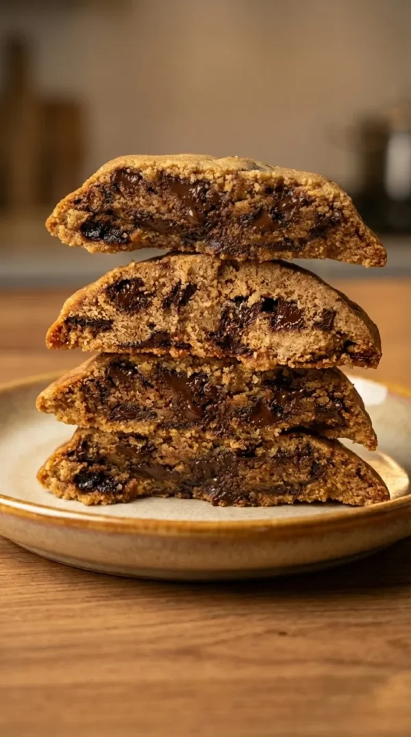 New York Style Chocolate Chunk Cookies - Eggless, ( HSN: 190531 )