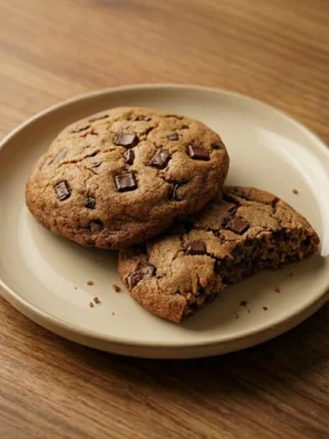 New York Style Chocolate Chunk Cookies - Eggless, ( HSN: 190531 )
